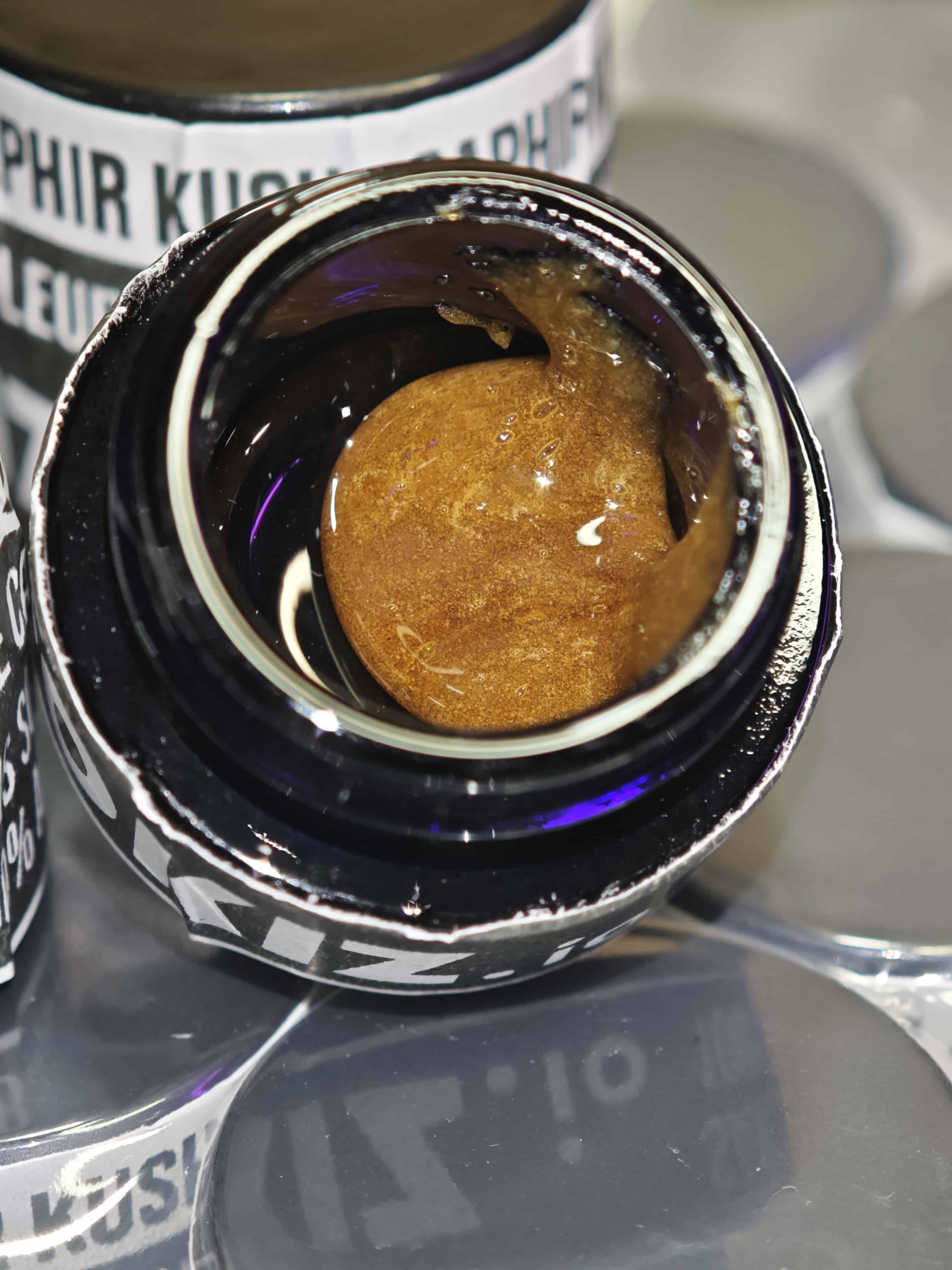 Rosin CBD Saphir kush