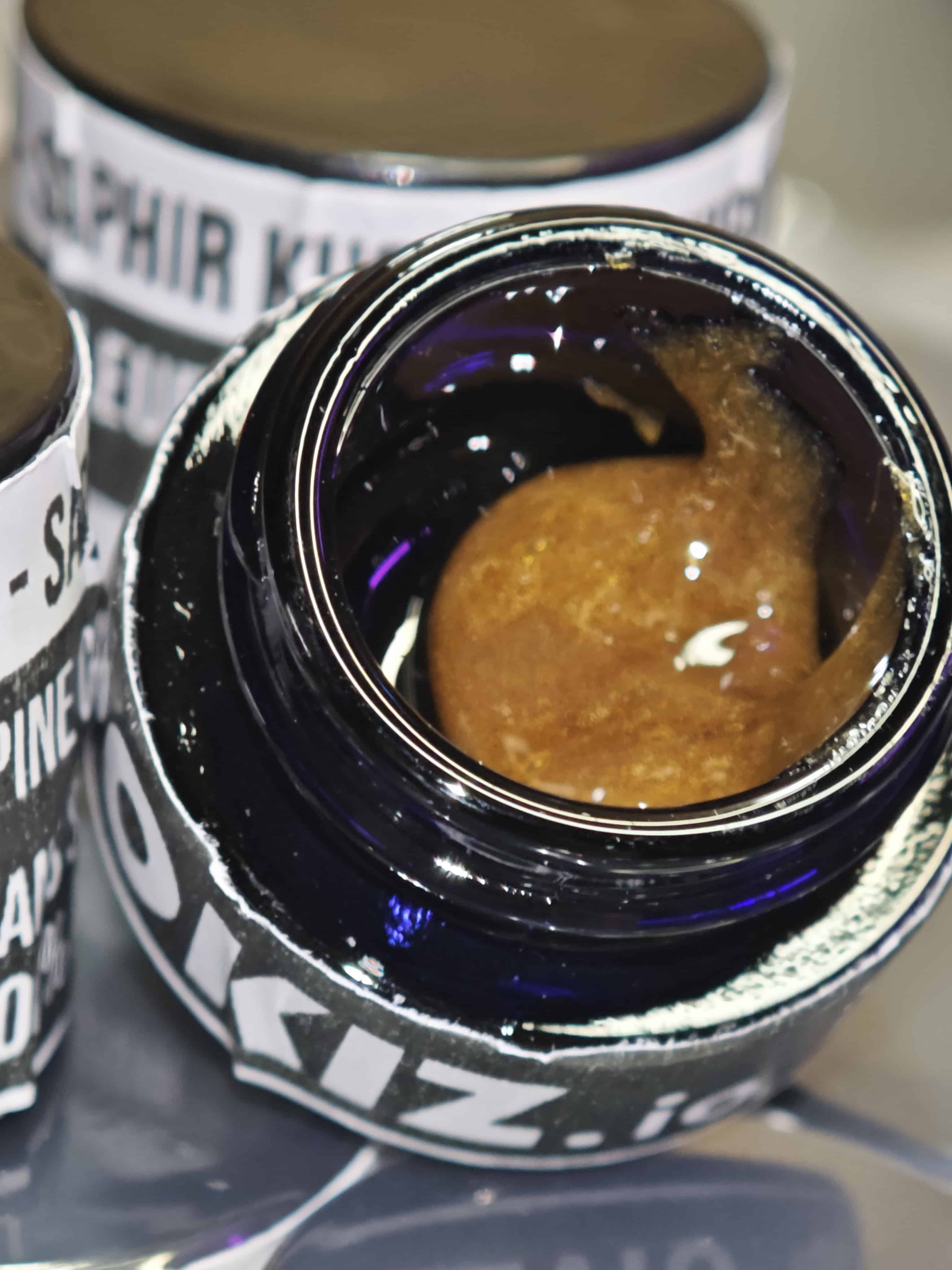 Rosin CBD Saphir kush 4